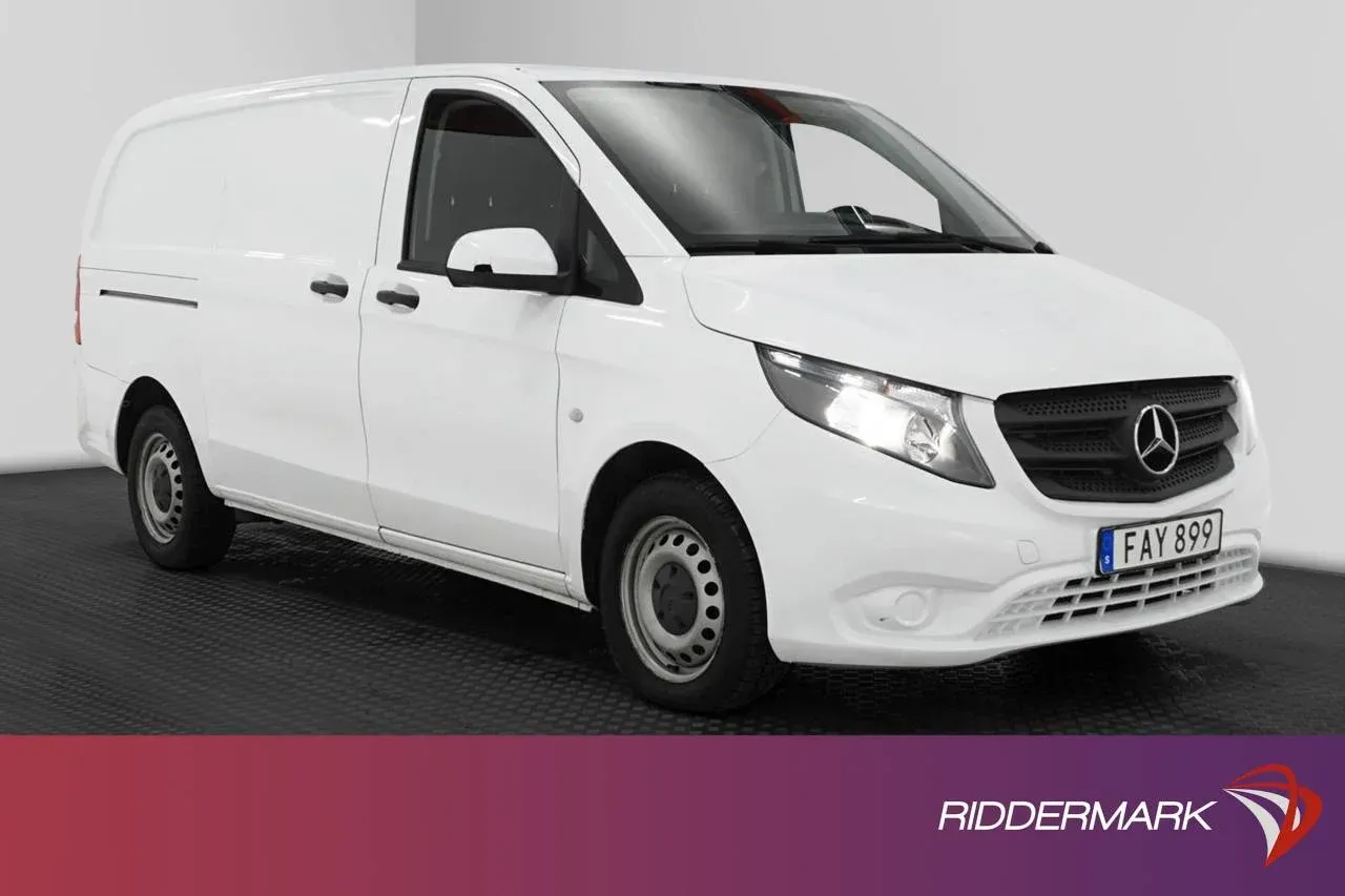 Mercedes-Benz Vito L2 109d Dragkrok Värmare 3-sits Nyservad Image 1